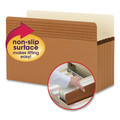 File Folders | Smead 73211 5.25 in. Expansion Legal Size Easy Grip Pockets - Redrope (10/Box) image number 1