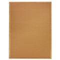  | Quartet 303 36 in. x 24 in. Classic Series Cork Bulletin Board - Tan Surface, Oak Fiberboard Frame image number 0