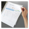Sheet Protectors | Avery 76000 Super Heavy Gauge Secure Top Letter Sheet Protectors - Diamond Clear (25/Pack) image number 5