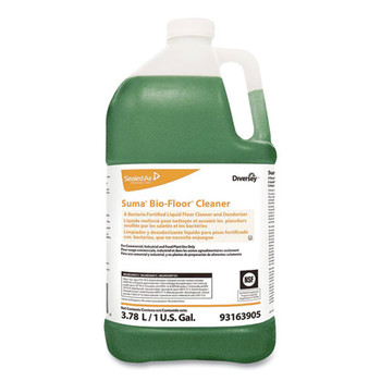Diversey Care 93163905 Suma Bio-Floor 1-Gallon Liquid Cleaner - Unscented (4-Piece/Carton)