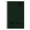 Notebooks & Pads | Oxford 25-400R Earthwise by Oxford 8 in. x 5 in. Sheets Narrow Rule Recycled One-Subject Notebook - Green Cover image number 0