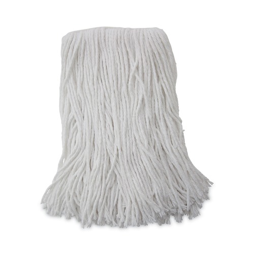  | Boardwalk BWK2016R #16 Cut-End Rayon Fiber Value Standard Mop Head - White (12/Carton) image number 0