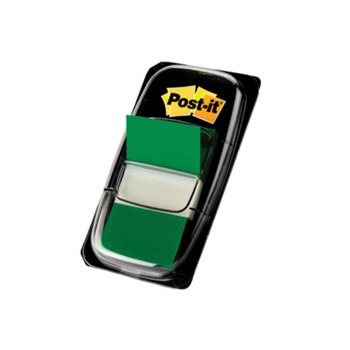 FACILITY MAINTENANCE SUPPLIES | Post-it Flags 680-GN12 Marking Page Flags in Dispensers - Green (600/Box)