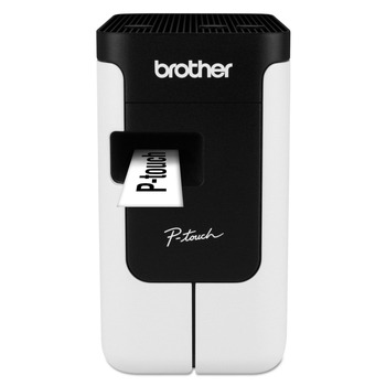 Brother P-Touch PTP700 3.1 in. x 6 in. x 5.6 in. 30 mm/s Print Speed PC-Connectable Label Printer