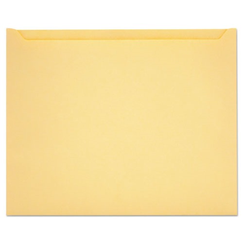 File Jackets & Sleeves | Quality Park QUA63972 Paper File Jackets Letter Size - Buff (100/Box) image number 0