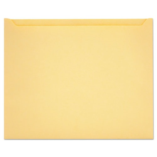 File Jackets & Sleeves | Quality Park QUA63972 Paper File Jackets Letter Size - Buff (100/Box) image number 0