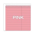 Notebooks & Pads | TOPS 80254 80-Sheets 6 in. x 9 in. Gregg Rule Prism Steno Pads - Pink Cover (4/Pack) image number 6