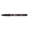 Pens | Sharpie S-Gel 2096180 0.7 mm S-Gel High-Performance Retractable Gel Pen - Medium/Black Ink/Black Barrel (36/Pack) image number 1