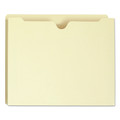 File Folders | Smead 75439 Manila File Jackets, 1-Ply Straight Tab, Letter Size, Manila, 50/box image number 1