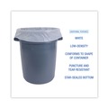 Storage Accessories | Boardwalk H7658MWKR01 55 Gallon 0.63 mil 38 in. x 58 in. Repro Low-Density Can Liners - White (10 Rolls/Carton,10 Bags/Roll) image number 5