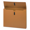 File Folders | Smead 77142 2 in. Expansion 1 Section Hook/Loop Closure Letter Size Expanding Wallet - Redrope image number 1