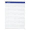 Notebooks & Pads | Ampad 20-320 (50) White 8.5 in. x 11.75 in. Sheets Wide/Legal Rule Perforated Writing Pads (1-Dozen) image number 0