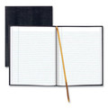 Notebooks & Pads | Blueline A10.82 75-Sheet 10.75 in. x 8.5 in. 1-Subject Medium/College Rule Executive Notebook with Ribbon Bookmark - Blue Cover image number 1