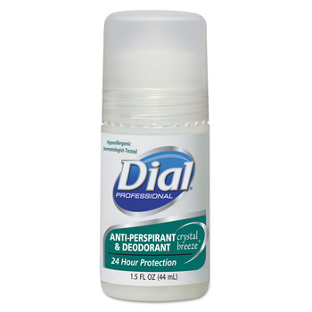  | Dial DIA 07686 1.5 oz. Roll-On Bottle Anti-Perspirant Deodorant - Crystal Breeze (48/Carton)