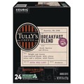 Coffee | Tully's Coffee 5000330027 Coffee K-Cups - Breakfast Blend (24/Box) image number 0