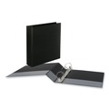 Binders | Universal UNV20745PK 11 x 8.5 2 in. Capacity Slant D-Ring View Binder, 3 Rings - Black (6/Carton) image number 3