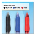 Pens | Paper Mate 2095476 Profile 0.7 mm Retractable Gel Pen - Black Ink/Translucent Black Barrel/Medium (1-Dozen) image number 3