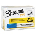 Permanent Markers | Sharpie 15003 Broad Chisel Tip King Size Permanent Marker - Blue (1-Dozen) image number 1