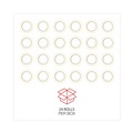 Tapes | Universal UNV51302CT 3 in. Core 48 mm x 54.8 in. General Purpose Masking Tape - Beige (24/Carton) image number 3