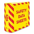 Binders | Avery 77714 11 in. x 8.5 in. 3-Ring UltraDuty Safety Data Sheet Binders Bundle with 3 in. Capacity - Yellow/Red image number 0