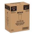 Cups and Lids | SOLO 420RC-PLANET Recycled Content PCF Paper Hot Cups ProPlanet Seal 20 oz White/Blue 600/Carton image number 0