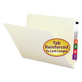 File Folders | Smead 27110 9.5 in. High Front Reinforced Straight Tabs Legal Size 0.75 in. Expansion Heavyweight End Tab Folders - Manila (100/Box) image number 6