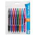Pens | Paper Mate 1960662 Profile 1.4 mm Retractable Ballpoint Pen - Assorted Ink and Barrel Colors/Bold (8-Piece/Set) image number 0
