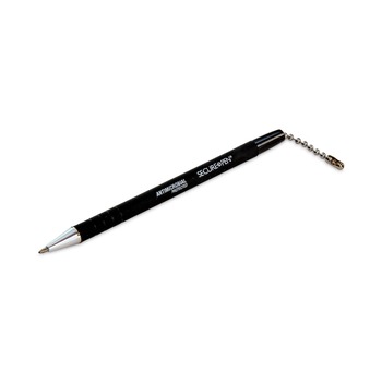PENS PENCILS AND MARKERS | CONTROLTEK 555565 Medium 1 millimeter Replacement Antimicrobial Ballpoint Counter Pen - Black