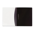 Sheet Protectors | GBC W21533 8.5 in. x 11 in. Report Cover with Hidden Swing Clip - Frosted/Black image number 1