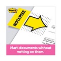 Page Flags | Post-it Flags 680-NZ2 1 in. Notarize Arrow Message Page Flags - Yellow (100/Pack) image number 3