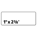 Labels | Avery 06460 1 in. x 2.63 in. Inkjet/Laser Printers Removable Multi-Use Labels - White (750/Pack) image number 1