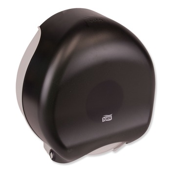 Tork 66TR 10.63 x 5.75 x 12 Jumbo Bath Tissue Dispenser - Smoke (1/Carton)