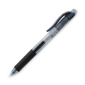 Pens | Pentel BLN105-A Fine 0.5 mm EnerGel-X Retractable Gel Pen - Black Ink, Clear/Black Barrel (1-Dozen) image number 3