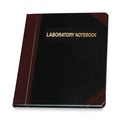 Notebooks & Pads | Boorum & Pease L21-150-R 10.38 x 8.13 Sheets Data/Lab-Record Format Laboratory Notebook - Black/Red Cover image number 0