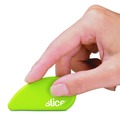 Box Cutters & Utility Knives | slice 00200 0.1 in. Ceramic Blade 2.4 in. Plastic Handle Fixed Non Replaceable Micro Safety Blade Safety Cutters - Green image number 4