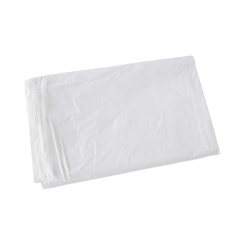 Boardwalk H6036TWK 30 in. x 36 in. 30 gal. 0.9 mil Linear Low Density Industrial Can Liners - White (100/Carton)