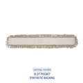 Mops | Boardwalk BWK1048 48 x 3 Cotton Dust Mop Head - White image number 3