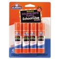 Adhesives & Glues | Elmer's E543 0.24 oz. Washable School Glue Sticks - Applies Purple, Dries Clear (4/Pack) image number 0