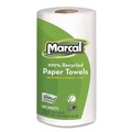 Paper Towels and Napkins | Marcal 6183 11 in. x 5.5 in. 2-Ply Roll Out Box 100 Percent Premium Recycled Kitchen Roll Towels - White (12/Carton) image number 1
