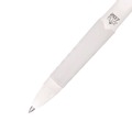 Back to School Sale | uni-ball 70706 Medium 0.7 mm 207 Plusplus Retractable Gel Pen - Black Ink, White Barrel (1-Dozen) image number 4